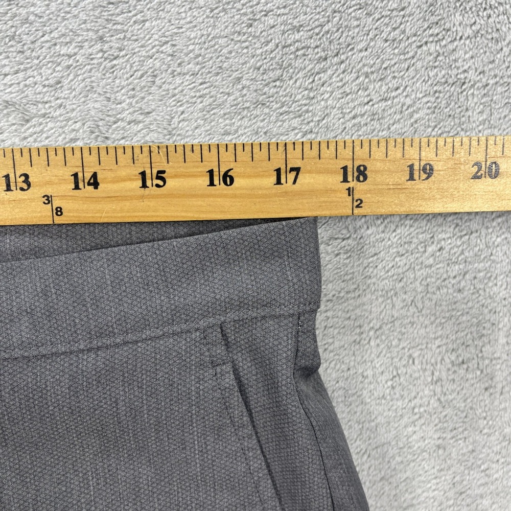 Callaway Golf Pants Mens 34x30 Gray Performance Chino Flat Front Stretch - Picture 8 of 13